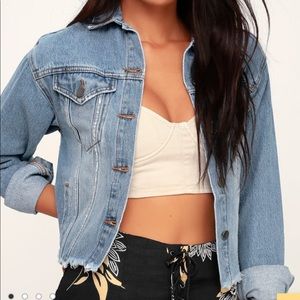 Billabong Good day light wash denim jacket